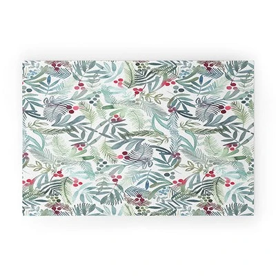 Dash And Ash Ferns And Holly Looped Vinyl Welcome Mat - Society6 - Image 5