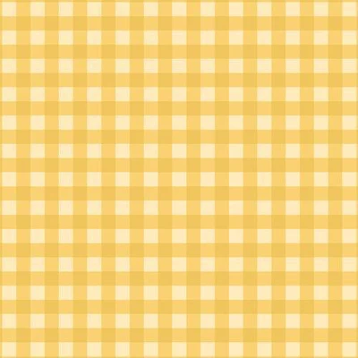Colour Poems Gingham Pattern Shower Curtain Yellow - Deny Designs - Image 2