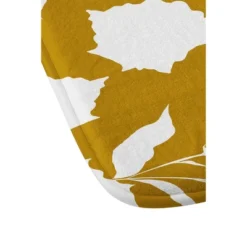 24"x36" La Jardin Noir VI Bath Rugs And Mats Brown - Deny Designs