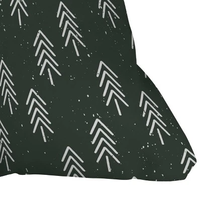 16"x16" Coastal Studio Pine Trees Square Throw Pillow Pastel Green - Deny Designs - Image 2