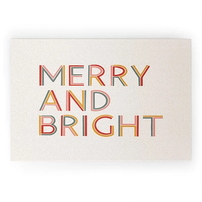 Rachel Szo Merry And Bright Light Looped Vinyl Welcome Mat - Society6 - Image 6