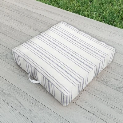 Holli Zollinger AEGEAN MULTI STRIPE Outdoor Floor Cushion - Deny Designs