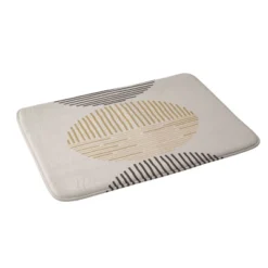 Urban Wild Studio One Last Swim Heavy Memory Foam Bath Mat Brown - Deny Designs