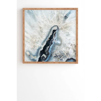 Bree Madden Ice Crystals Bamboo Framed Wall Art - Deny Designs - Image 5