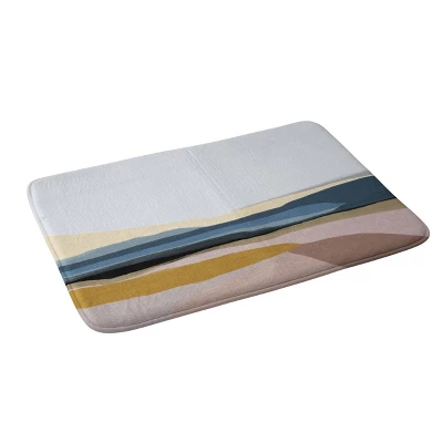 34"x21" Dan Hobday Art Valley Memory Foam Bath Mat - Deny Designs