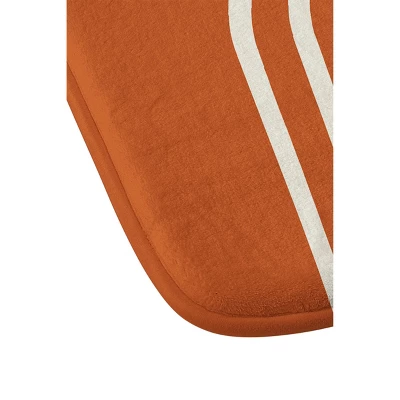 Grace Terracota Memory Foam Bath Mat Orange - Deny Designs