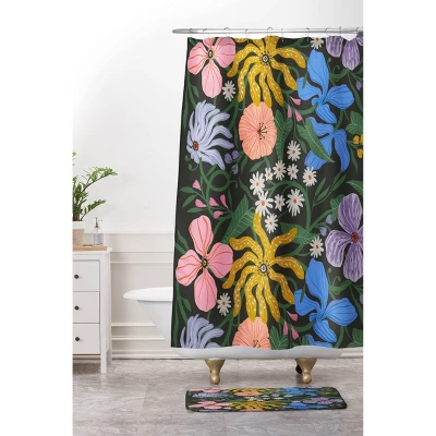 Megan Galante Merrick Floral Memory Foam Bath Mat - Deny Designs - Image 3