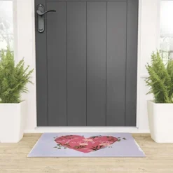 Joy Laforme Love Your Valentine Welcome Mat - Society6