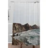 Almost Makes Perfect Big Sur Shower Curtain Blue - Deny Designs