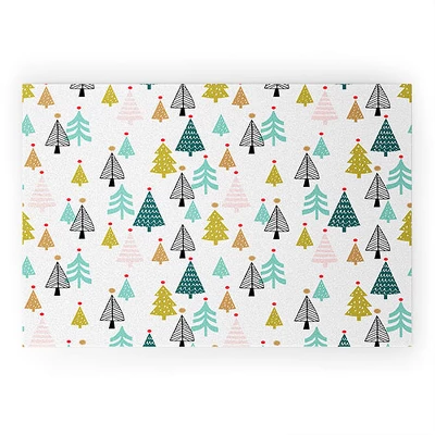 Wendy Kendall Tiny Trees Looped Vinyl Welcome Mat - Society6 - Image 6