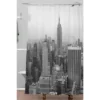 Bethany Young Photography In A New York State Of Mind Shower Curtain Black/White - Deny Designs