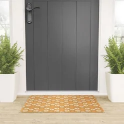 Sewzinski Pitaya Flowers Welcome Mat - Society6