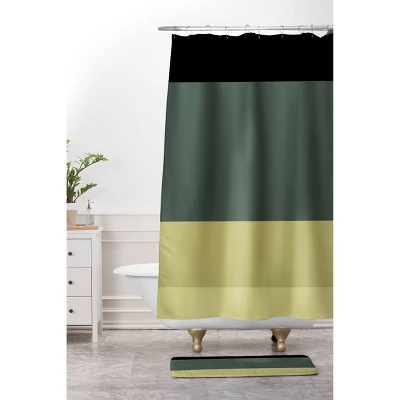 Color Poems Contemporary Color Block Shower Curtain - Deny Designs - Image 5