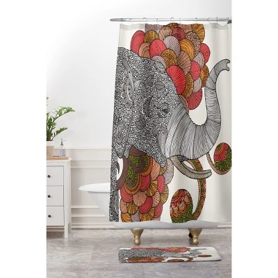 24" X 36" Dreams Of India Bath Rug Black - Deny Designs